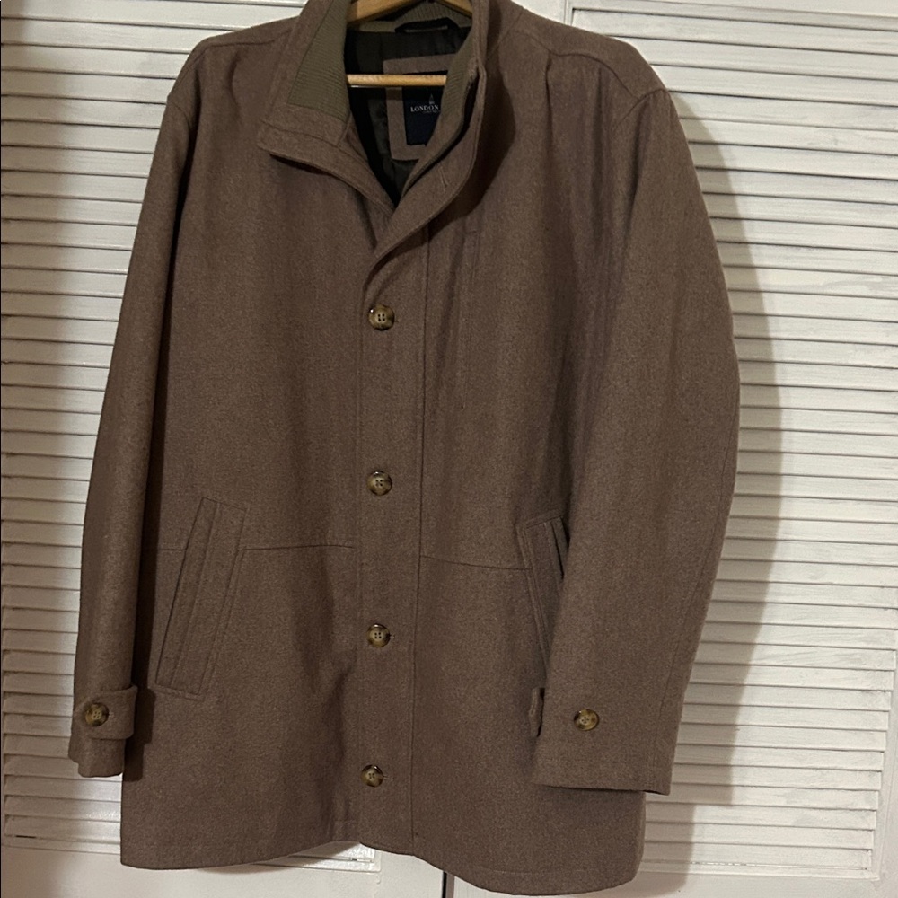 Men's Brown London Fog Jacket